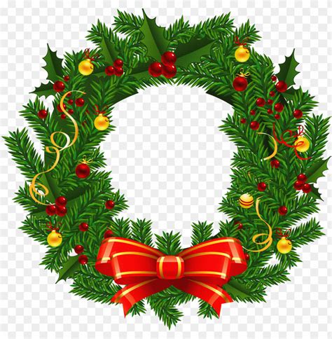 Christmas Wreath Clip Art Free