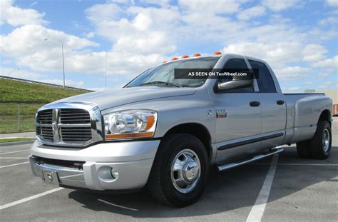 2007 Dodge Ram 3500 Slt Quad Cab 5. 9l Cummins Turbo Diesel