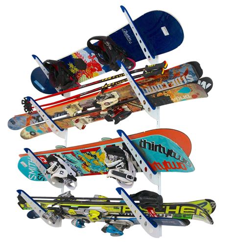 Ski and Snowboard Storage Rack | Home Rack - StoreYourBoard.com