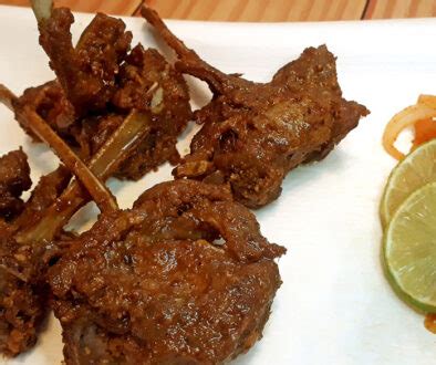 Spicy Mutton Chops Recipe - Mads' Cookhouse