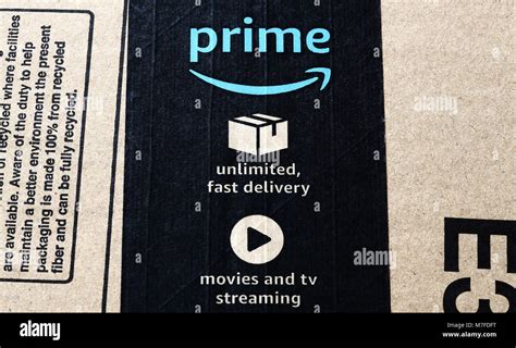 Amazon prime logo hi-res stock photography and images - Alamy