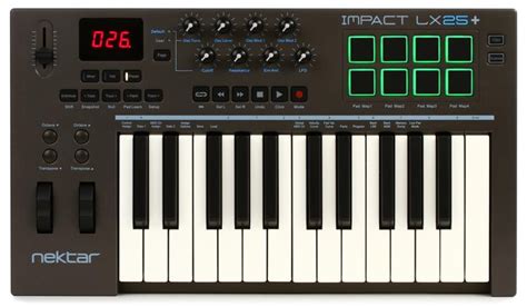 Nektar Impact LX25+ 25-key Keyboard Controller | Sweetwater