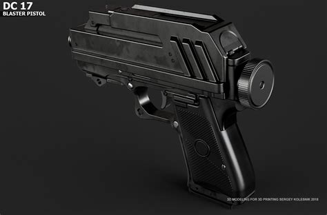 DC17 Blaster Pistol :: Behance