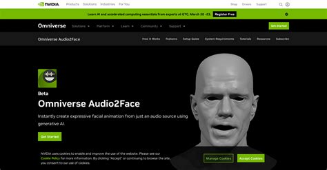 Omniverse Audio2Face - Cloudbooklet