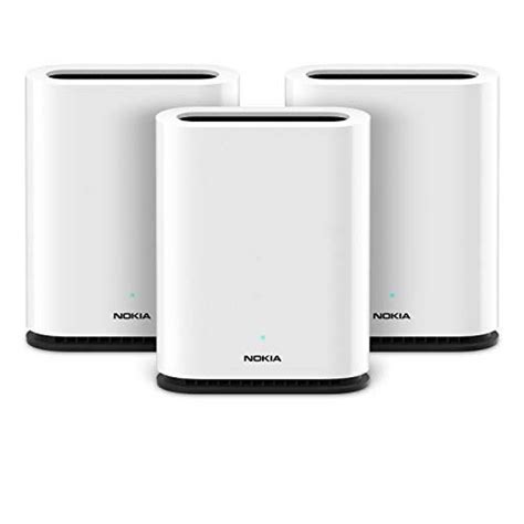 Router Nokia WiFi Beacon 1 AC1200 3 unidades -Blanco