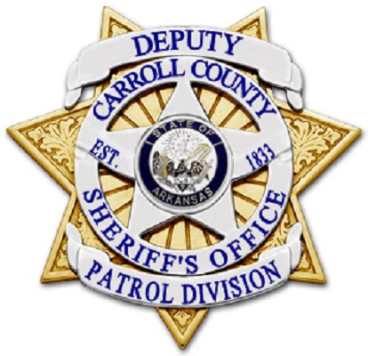 Carroll county Sheriff AR | Police badge, Fire badge, Law enforcement badges