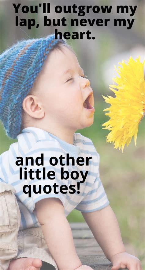 Cutesy and Fun Quotes About Little Boys