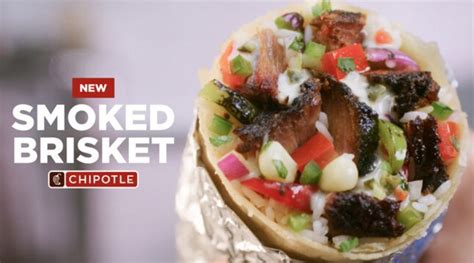 Chipotle Introduces New Smoked Brisket Nationwide - The Fast Food Post