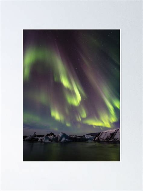 "Northern Lights - Iceland" Poster for Sale by DestnUnknown | Redbubble