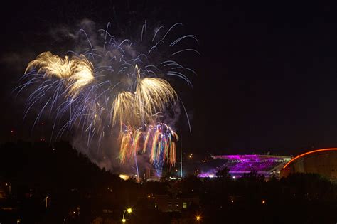 Len Cyca Photography | Calgary Stampede Fireworks