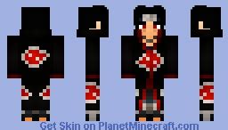 Itachi Uchiha HD Minecraft Skin