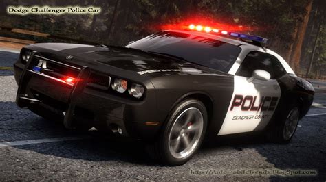 Automobile Trendz: Dodge Challenger Police Car