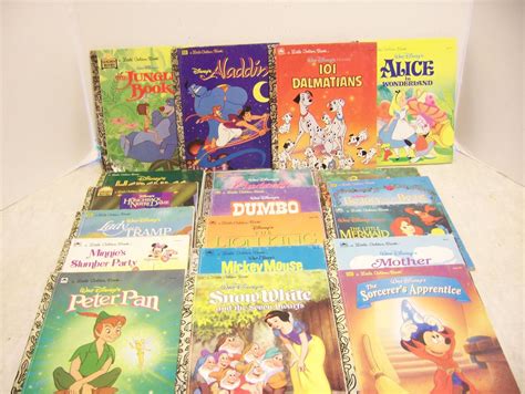 LITTLE GOLDEN BOOKS DISNEY LOT OF 19 DIFF. | #1818369285