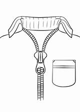 Coloriage  Pull Avec Fermeture éclaire Coloriages à Imprimer Gratuits sketch template