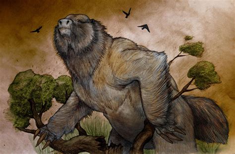 Prehistoric Giant Sloth