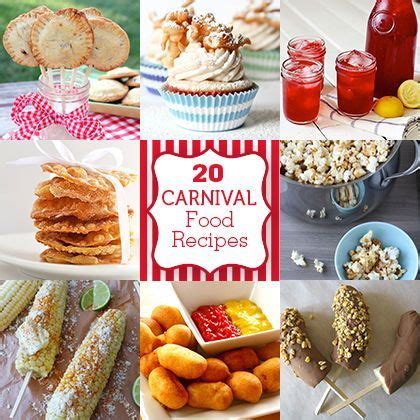 20 Carnival Food Recipes to Make at Home | Carnival food, Food, Food to ...