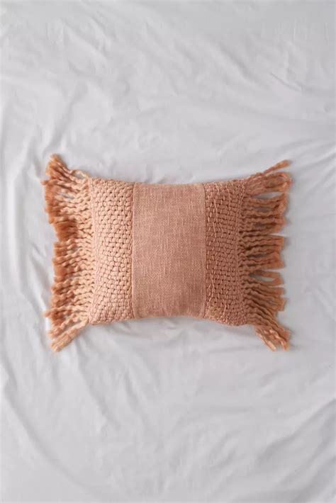 Rinna Fringe Throw Pillow in 2020 | Vintage throw pillows, Throw pillows, Fringe throw