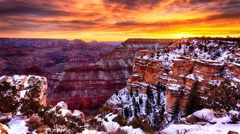 South Rim Of The Grand Canyon Arizona Wallpapers - Wallpaper Cave