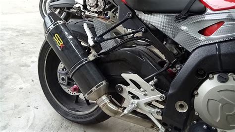 BMW S1000R Exhaust SBK PERFORMANCE - YouTube