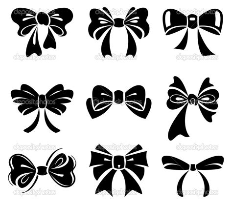 Cheer Bow Vector at GetDrawings | Free download