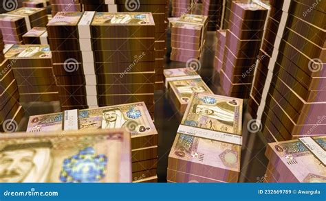 Jordan Dinar JOD Banknotes In A Fan Mosaic Pattern 3d Illustration | CartoonDealer.com #270150621