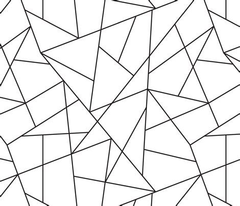 Random Geometric Lines Pattern | Black and White Collection wallpaper ...