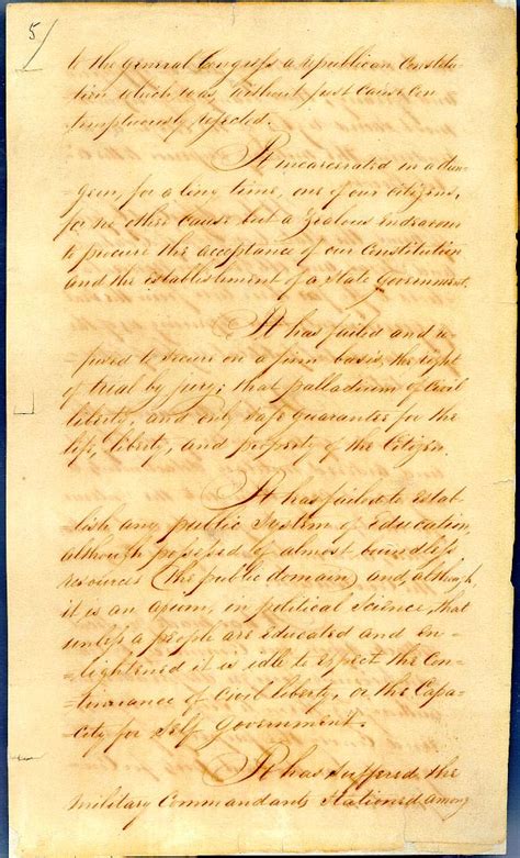 Texas Declaration of Independence, Original Manuscript, March 2, 1836 | TSLAC