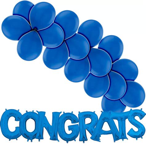 Blue Congrats Balloon Kit | Party City