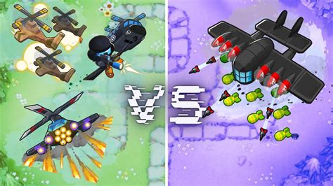 Flying Fortress VS All Tier 5 Heli Pilot | BTD6 - YouTube