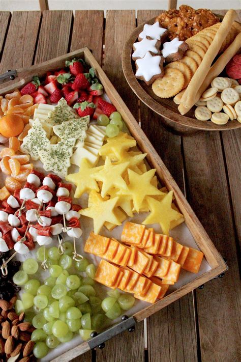 Holiday Cheese Platter for Kids - SevenLayerCharlotte | Holiday cheese, Holiday cheese platter ...