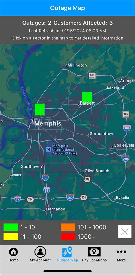 MLGW Outage Map - are… are we gonna be okay? : r/memphis