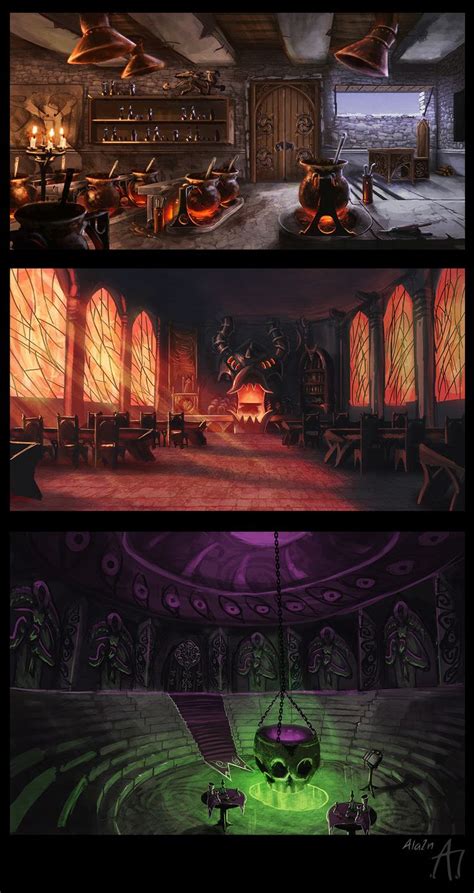 Enchanting Artwork of Magic Schools