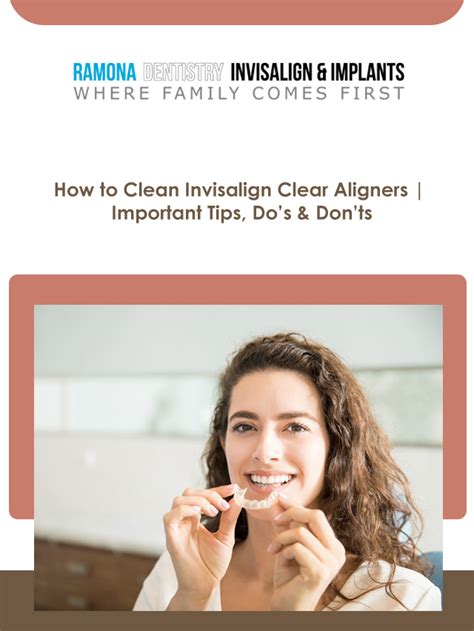 How to Clean Invisalign Clear Aligners | Important Tips, Do’s & Don’ts ...