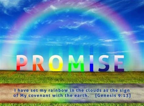 What does Genesis 9:13 mean? In the previous verse, God says there will ...