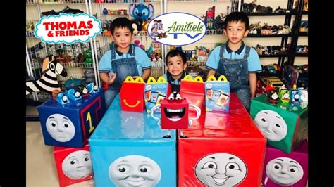 2018 Thomas and Friends McDonalds Happy Meal Toys - YouTube