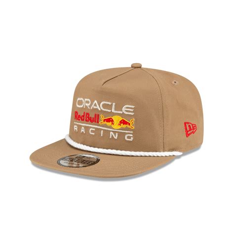 Oracle Red Bull Racing Essential Khaki Golfer Hat – New Era Cap