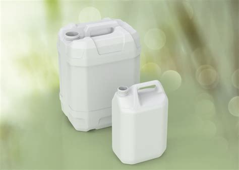 Industrial PCR plastic packaging exclusive to P Wilkinson Containers