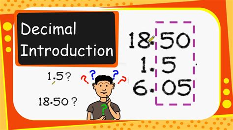 Maths - Introduction of Decimal System - English - YouTube