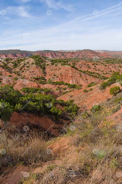 The Geology of the Texas Panhandle Made of Red Sandstone Rock. Stock Photo - Image of green ...