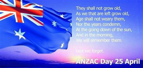 Lest we Forget