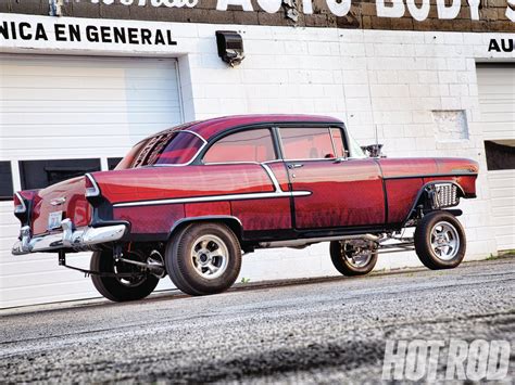 1955, Chevrolet, Hot, Rod, Rods, Retro, Drag, Racing, Race, Gasser Wallpapers HD / Desktop and ...