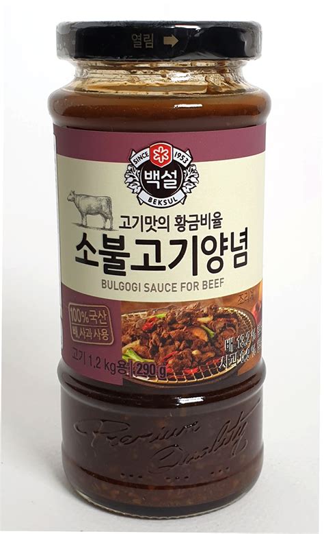 Korean BBQ Marinade Beef,CJ, 290g, 백 설 쇠 불 고 기 양 념 :: KJ-market