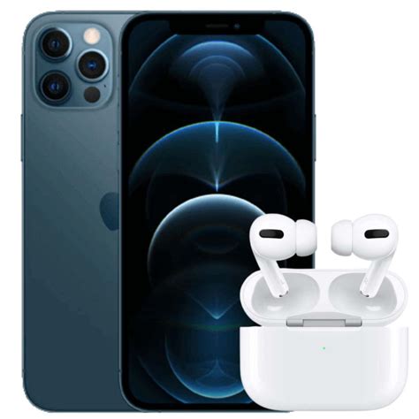 Bundle iPhone 12 Pro Max + AirPods Pro - 256GB - Pacific Blue ...