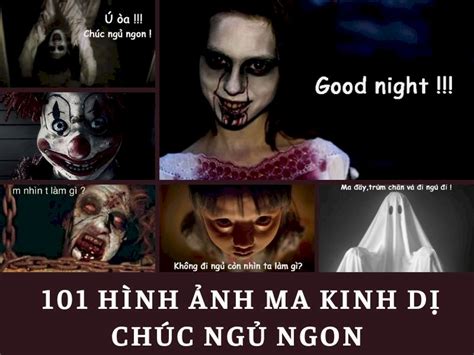 101 mẫu hình ảnh ma kinh dị chúc ngủ ngon, chất lượng cao, tải miễn phí