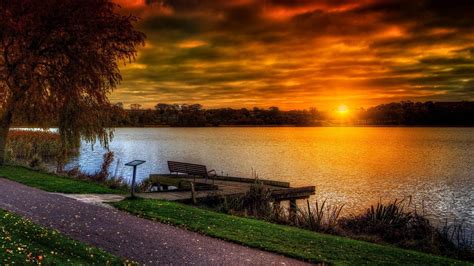 Late Autumn Sunset Wallpapers - Wallpaper Cave