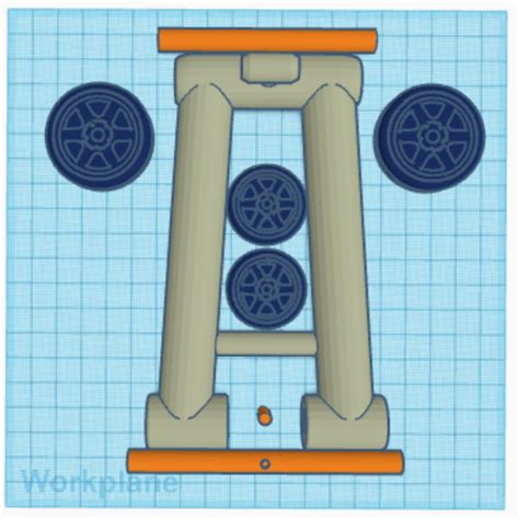 Rubber Band Powered Car by Marlin | Download free STL model | Printables.com