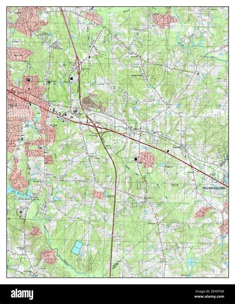 Garner, North Carolina, map 1993, 1:24000, United States of America by Timeless Maps, data U.S ...