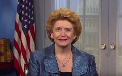 Debbie Stabenow | The Times of Israel