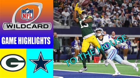 Packers vs Cowboys [FULL GAME] AFC Wild Card Weekend | NFL Playoffs ...