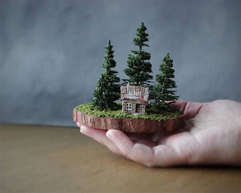 Forest diorama, jewelry box diorama, fairy diorama, bedroom light up miniature scene - agrohort ...